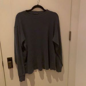 Brandy Melville Blue Long Sleeve Sweater